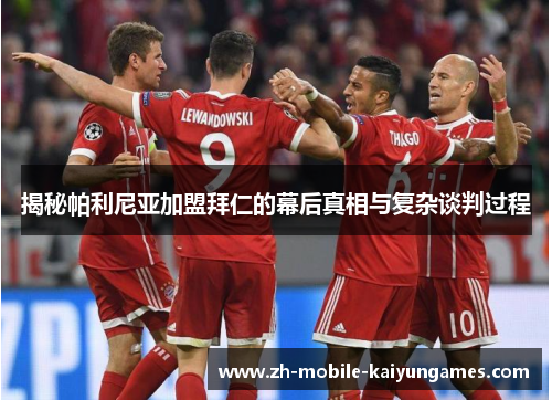 揭秘帕利尼亚加盟拜仁的幕后真相与复杂谈判过程